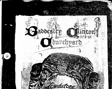Baddesley Clinton Tombstone Survey 1981