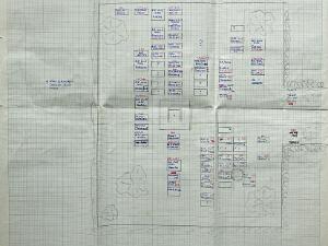 Wroxall Burial Ground Map