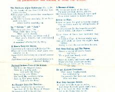 140718_0032 Reverse of the Rowington Roll of Honour sheet from a memorial service in 1917